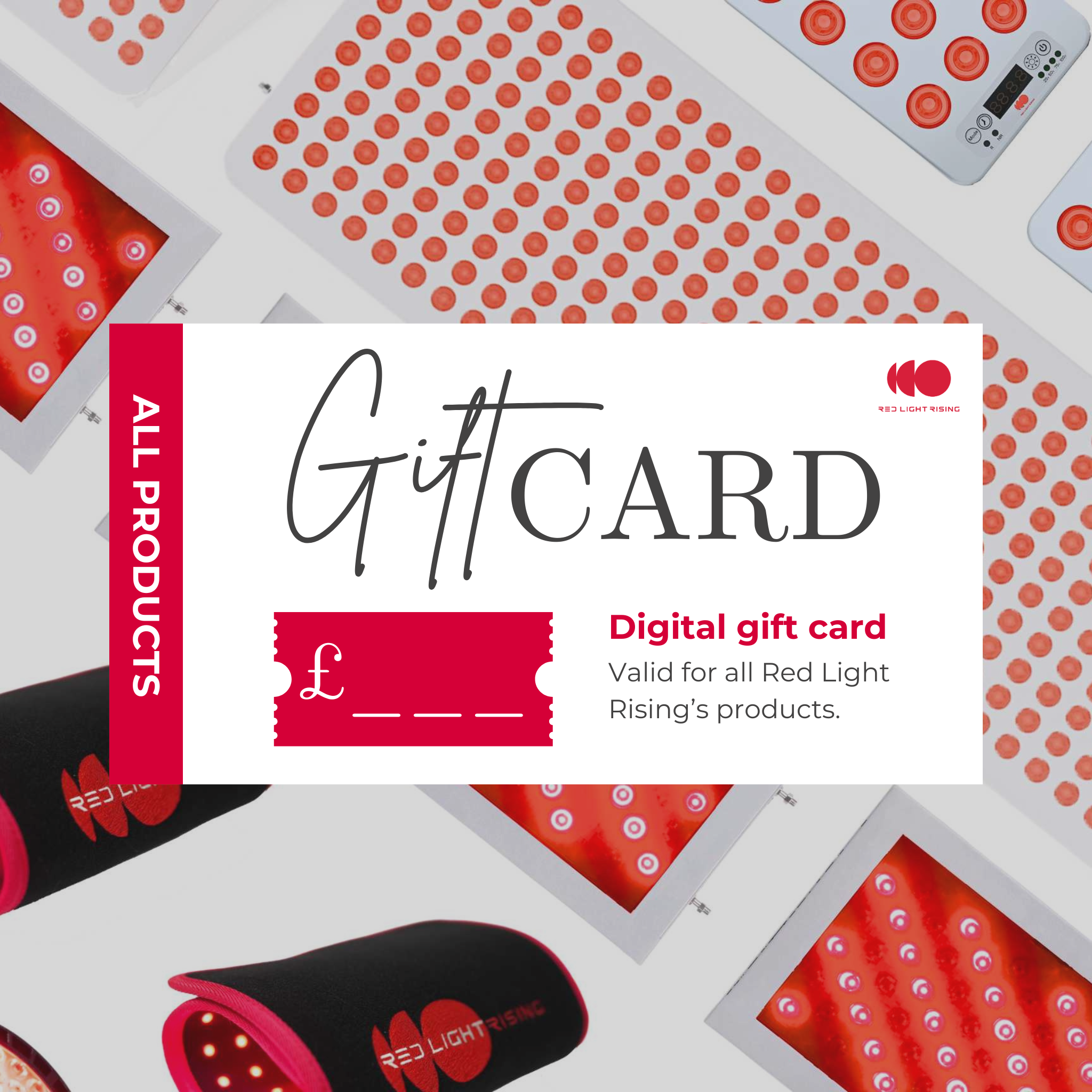 Red Light Therapy Gift Card